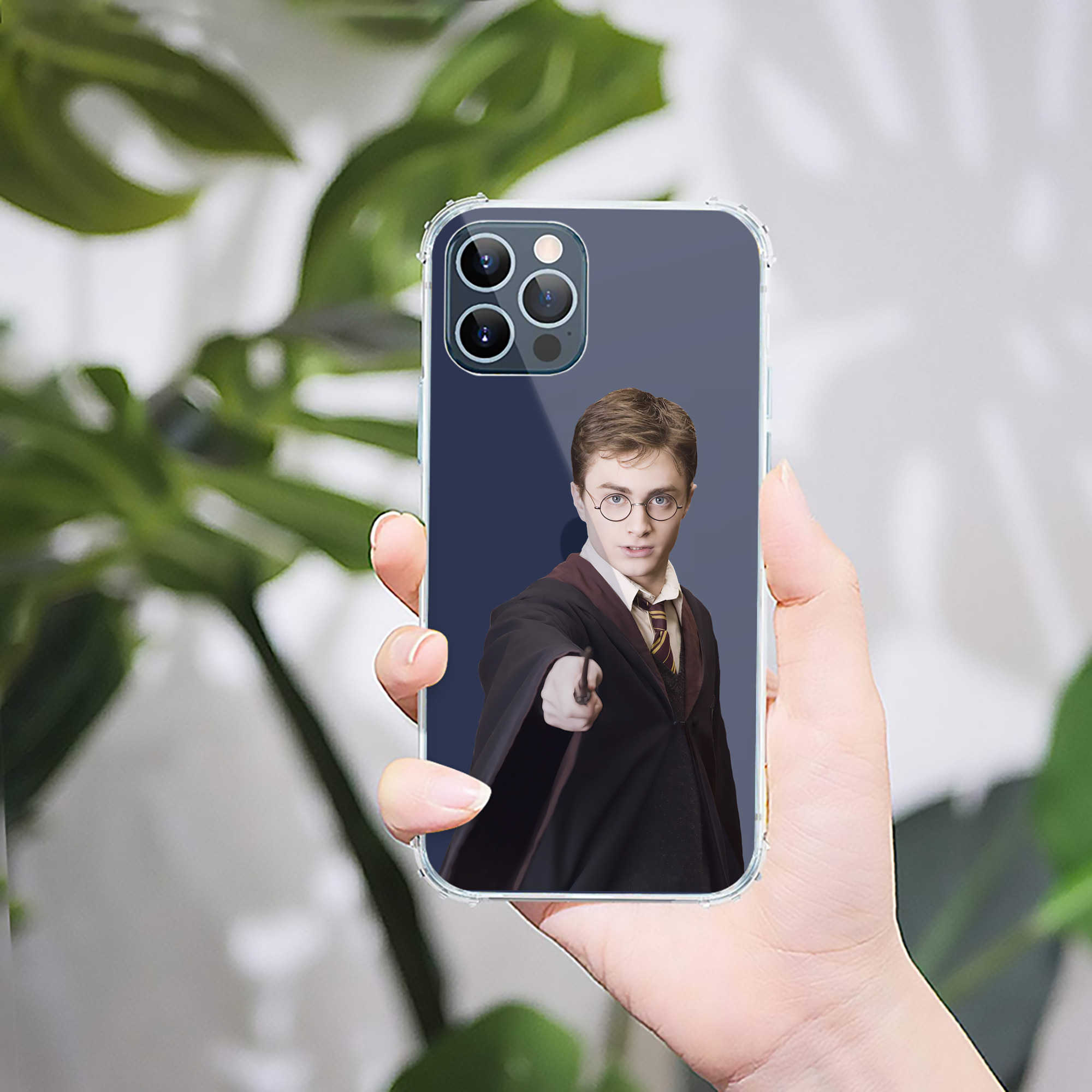 （画像用） Harry Potter ハリー・ポッターシリーズ 【iPhone 12シリーズ対応】透明スマホケース（クリアソフトケース）